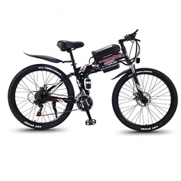 Breeze Elektrofahrräder BREEZE 26''E-Bike für Erwachsene Elektrisches Mountainbike mit LED-Scheinwerfer Und 36V 13AH Lithium-Ionen Batterie 350W Elektro Fahrrad für Männer Frauen, A Black red