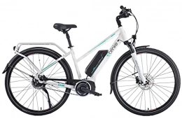 Brinke Fahrräder Brinke E-Bike Rushmore 2 Di2 White Motor Shimano 250 W, 36 V, 11, 6 Ah – Größe 50 – Weiß