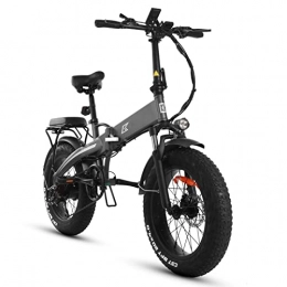 BZGKNUL Fahrräder BZGKNUL EBike 500W Faltbarer elektrischer Pendler Fahrrad 20"Elektrisches Fahrrad for Erwachsene mit abnehmbarem 4 8V 12.8ah. Batterie, 2. Mit 8mph Elektrischer Schnee- / Strand-Stadtbikes