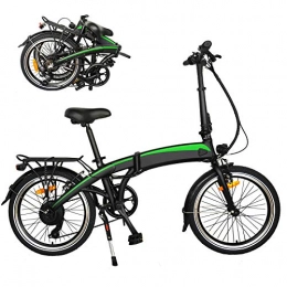 CM67 Fahrräder City E-Bike Electric Bike Höhenverstellbares Elektrofahrrad Faltrad für Erwachsene mit 36V / 7, 5AH Batterie Geeignet für Kurztrips