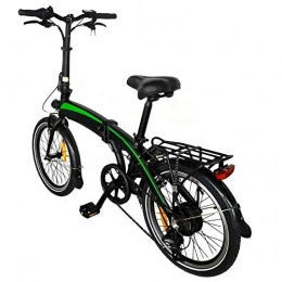 CM67 Fahrräder City E-Bike Faltbares Elektrofahrrad Elektrischer Stadtfahrrad-LCD-Bildschirm Faltrad für Erwachsene mit 36V / 7, 5AH Batterie Geeignet für Geschenke für Erwachsene