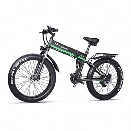Matumori Fahrräder CMACEWHEEL Y20 750W Falt-Elektrofahrrad, 20-Zoll-4, 0-Fettreifen-Mountainbike, 48V-Lithiumbatterie, Scheibenbremse vorne und hinten