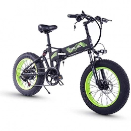 COKECO Fahrräder COKECO E-Bike Elektrofahrrad, 20 Zoll Pedelec Elektrisches Fahrrad Mit Lithium-Akku (48 V 10Ah) 350 W Motor Shimano 7-Gang-Schalthebel 4, 0 Fetter Reifen