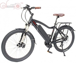 HalloMotor Fahrräder ConhisMotor 48V 350W 500W Torque Sensor Mid Drive Motor MTB Electric Bicycle + Ebike 48V 12.5AH Lithium Ion Battery