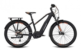 Conway Elektrofahrräder ConWay Cairon C 227 SE Damen E-Bike 500Wh E-Mountainbike Elektrofahrrad Black matt / orange 2020 RH 42 cm / 27, 5 Zoll