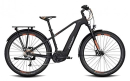 Conway Elektrofahrräder ConWay Cairon C 229 SE Herren E-Bike 500Wh E-Mountainbike Elektrofahrrad Black matt / orange 2020 RH 45 cm / 29 Zoll