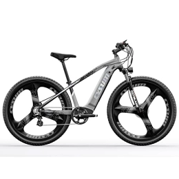 cysum Fahrräder cysum CM-520 Elektrofahrrad, Elektro-Mountainbike für Erwachsene Mann Frau, 29'' E-Bike mit 48v 14ah Batterie (grau)