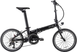 Dahon Unisex Fahrrad Unio E20 E-Bike, 9-Gang 20", Schwarz, 11318