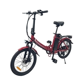 DAS.BIKE Elektrofahrräder Das.Bike Alu 20" Klappbar Elektro 2018 Neu Faltbike E-Bike ebike Rot