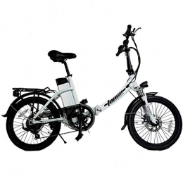 DasBike Fahrräder DAS.BIKE Alu 20" Klappbar Elektrofahrrad Faltbike E-Bike ebike Weiß