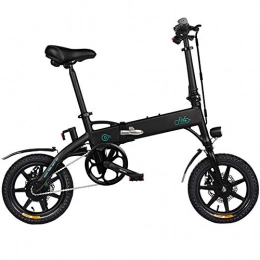 DDZIX Elektrofahrräder DDZIX Faltbares E-Bike, Zusammenklappbares Elektrofahrrad Mit LED-Frontlicht Und DREI Betriebsarten, Schwarz