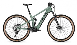 Derby Cycle Fahrräder Derby Cycle Focus Thron 6.9 Bosch Trail & Touren Fullsuspension Elektro Mountain Bike 2020 (L / 47cm, Mineral Green)
