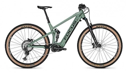 Derby Cycle Elektrofahrräder Derby Cycle Focus Thron² 6.9 Bosch Trail & Touren Fullsuspension Elektro Mountain Bike 2020 (L / 47cm, Mineral Green)