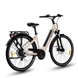 DERUIZ Fahrräder DERUIZ e-Bike Quatz 28 Zoll Leistungsstarkes e-Bike mit 48V 644 Wh Unterrohr Akku, LCD Display mit Bluetooth, Lockout Suspension Fork, Mountainbike für Erwachsene, pflaumengrau