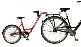 Unbekannt Fahrräder Diverse Unisex – Erwachsene Trailer add + bike-3091803200 Bike, Rot, One Size