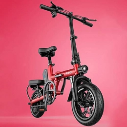 DODOBD Fahrräder DODOBD Elektrofahrrad 5, 5 cm rutschfeste, verschleißfeste Reifen Elektrofahrrad 12"400 W Leistungsstarker Motor Abnehmbare Batterie -3-Modi können nach Belieben umgeschaltet Werden