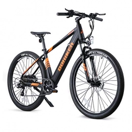 Delgeo Fahrräder Dohiker Elektrofahrrad Ebike Mountainbike, 27.5" Elektrisches Fahrrad mit 250W 36V 10Ah Lithium-Batterie und Shimano 7- Gang