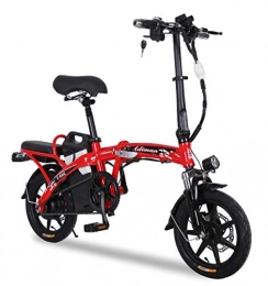 Dpliu-HW Fahrräder Dpliu-HW Elektrofahrrder Elektrofahrrad Multifunktions 48 V Lithium Faltrad Mini Roller Erwachsene Stromerzeugung Fahren Autobatterie Auto (Color : A)