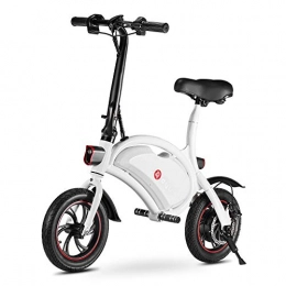 DuraB Fahrräder DuraB Elektrofahrrad, zusammenklappbar, Leistung 250 W, maximale Geschwindigkeit 25 km / h, CE-Zertifiziert, Erwachsene, Unisex (Weiß(Klassisch) - 250W -Höchstgeschwindigkeit 25 km / h)