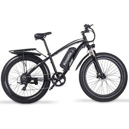 Kinsella Elektrofahrräder E-Bike 26 Zoll mit 48 V / 17 Ah abnehmbarem Lithium-Akku, hydraulische Scheibenbremsen vorne und hinten, Shimano 7-Gang-Mountainbike