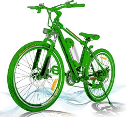 Hesyovy Elektrofahrräder E-Bike, 36V 250W Elektrofahrräder, 8A Lithium Batterie Mountainbike, 25 Zoll Große Kapazität Pedelec mit Lithium-Akku und Ladegerät G