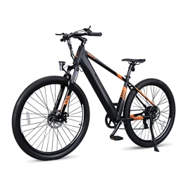 HUOJIANTOU Elektrofahrräder E-Bike Cityräder Fahrrad EU-konform E-Mountainbike Quick-Fold-System 7 Gänge & Hinterradmotor Faltfahrrad Für 25 km / h | LED Licht & Sportsattel