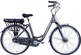 E-Bike Elektrofahrräder E-Bike Damen 28 Zoll 49 cm | 3 Gnge | 250 Watt | 120 KM+ | Aufgebaut | Ebike Alu Elektrofahrrad E Fahrrad Damenrad | Shimano Gangschaltung (Grau)