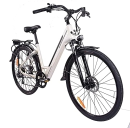 E-ROCK Fahrräder E-Bike Elektrofahrrad “City“ 27, 5 Zoll Pedelec E-Fahrrad Fahrrad Elektro Damenrad mit integriertem herausnehmbarem Akku