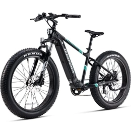 Zeekpowa Fahrräder E-Bike Herren Damen mit 250W Motor, E-Mountainbike mit 48V 10, 4Ah 500Wh Akku Hydraulische Scheibenbremse, 26" E-Fatbike für Erwachsene bis zu 80 Km, Elektrofahrräder mit 7-Gang-Kettenschaltung