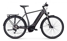 e-bike manufaktur Fahrräder e-bike manufaktur 13ZEHN Disc Shimano Deore XT 10-G Continental Elektro Fahrrad 2019 (28" Herren Diamant 55cm, Rauchgrau matt Herren)