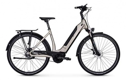 e-bike manufaktur Fahrräder e-bike manufaktur 5NF Disc Shimano Alfine 8-G Continental Elektro Fahrrad 2019 (28" Wave 50cm, Cremeweiss matt)