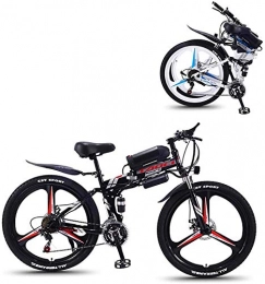 HCMNME Fahrräder E-Bike Mountainbike Electric Snow Bike, 26 '' Electric Mountainbike mit abnehmbarer großer Kapazität Lithium-Ionen-Batterie (36V 350W), elektrisches Fahrrad 21 Geschwindigkeitszahnrad und drei Arbeits