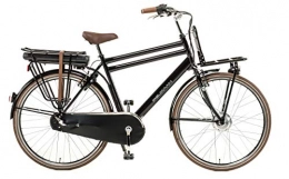 E-Bike Elektrofahrräder E-Bike Pelikaan Hollandrad Herren 28 Zoll 56 cm Schwarz 3-Gang Modell 2020 | Elektrofahrrad Ebike E Fahrrad fr Mnner | Hollandfahrrad Holland Fahrrad | Herrenrad Komplett Modern Neu
