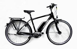 Raleigh Elektrofahrräder E-Bike Raleigh CARDIFF B8R HS Herren 11AH in black, Rahmenhhe:55