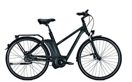Raleigh Elektrofahrräder E-Bike Raleigh Newgate Premium 8G 17 Ah 28 Zoll Damen Trapez Freilauf in greenmatt, Rahmenhhen:55, Farben:greenmatt