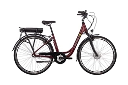 SAXONETTE Elektrofahrräder E-Bike SAXONETTE Advanced Plus 45cm 10, 4Ah Bordeux Rot