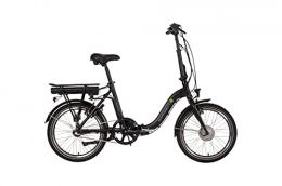 SAXONETTE Fahrräder E-Bike SAXONETTE Compact Plus S, Klapprad, 20 Zoll, schwarz, Unisex Erwachsene