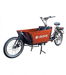 E-ROCK Fahrräder E-ROCK E Lastenrad „E-Donkey City“ Lastenfahrrad Lithium Akku Kindertransport E Bike Transport Elektro Fahrrad mit Transportbox 2 Räder