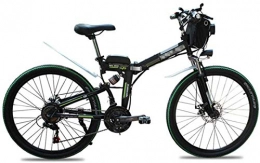 RDJM Fahrräder Ebike e-bike, Erwachsene Folding Elektro-Bikes, Magnesium-Legierung Ebikes Fahrräder All Terrain, Komfort Fahrräder Hybrid Liegerad / Rennräder 26 Zoll, for City Commuting Outdoor Radfahren trainieren
