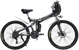 RDJM Elektrofahrräder Ebike e-bike, Folding Elektro-Bike for Erwachsene Urban Commuter E-Fahrrad Stadt Fahrrad 1000w Motor und 48V 13Ah Lithium-Batterie Höchstgeschwindigkeit 35 Km / h Tragfähigkeit 150 kg Voll Stoßdämpfer