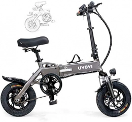 RDJM Elektrofahrräder Ebike e-Bike, Justierbarer faltender E-Bike for Erwachsene mit LCD-Display Leichter Magnesium-Legierung Rahmen Faltbarer elektrisches Gebirgsfahrrad mit 3 Fahrmodi Smart-elektrischem Fahrrad