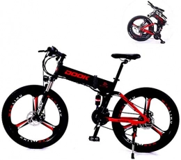 ZMHVOL Fahrräder Ebikes 26"Electric Bike City Pendel Fahrrad mit Abnehmbarer 8AH-Batterie, 5 Geschwindigkeitszahnrad Elektrische Fahrrad für Erwachsene ZDWN