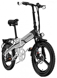 ZMHVOL Elektrofahrräder Ebikes, faltendes elektrisches Fahrrad für Erwachsene, 20"elektrisches Fahrrad / pendel ebike mit 4000w Motor, 48v10.8ah Batterie, 7 geschwindigkeitsübertragungszahnräder ZDWN