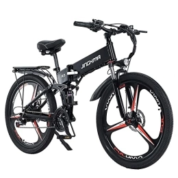 KETELES Fahrräder Electric Bicycle 48v 12.8ah Lithium Battery 26 Inch Folding Ebike 26 inch tire Electric Bike e Bike Adult Bikes Foldable (R3 One Piece Wheel, 1 Battery)