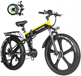 Capacity Fahrräder Electric Snow Bike, 1000 Watt Fett Elektrische Fahrrad 48V Lithium Batterie Herren Berg E Bike 21 Geschwindigkeiten 26 Zoll Fette Reifen Straße Fahrra.