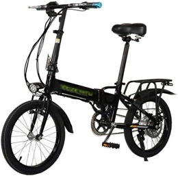 Generic Fahrräder Elektrische E-Bikes, 18-Zoll-Elektrofahrräder, tragbares Klappfahrrad 48V9A Aluminiumlegierung für Erwachsene, Sport, Outdoor