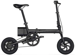 Generic Elektrofahrräder Elektrische E-Bikes, 250 W Elektrofahrrad, 36 V / 6 Ah, elektrisches Mountainbike für Erwachsene, 12 Zoll faltbares Elektrofahrrad 25 km / h mit abnehmbarem Lithium-Ionen-Akku