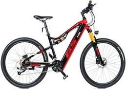 Generic Fahrräder Elektrische E-Bikes, 27, 5-Zoll-Elektrofahrräder, stoßdämpfende Luftdruckgabel, 48 V / 17, 5 A Fahrrad für Outdoor-Radfahren, Reisen, Workout, Erwachsene für Herren