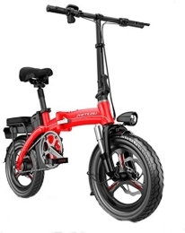 Generic Elektrofahrräder Elektrische E-Bikes, schnelle Elektrofahrräder für Erwachsene, tragbar, einfach zu verstauen, Pendler-E-Bike mit Frequenzumwandlung, Hochgeschwindigkeitsmotor, Stadtfahrrad, Höchstgeschwindigkeit 2