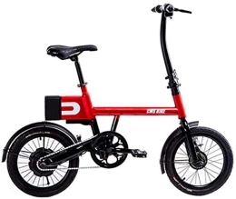 Generic Elektrofahrräder Elektrische E-Bikes, zusammenklappbares Elektrofahrrad, Abnehmbarer Lithium-Ionen-Akku für Erwachsene, 250 W Motor, 36 V, faltbares E-Bike für Stadtpendler, Stadtfahrrad, Höchstgeschwindigkeit 25 k
